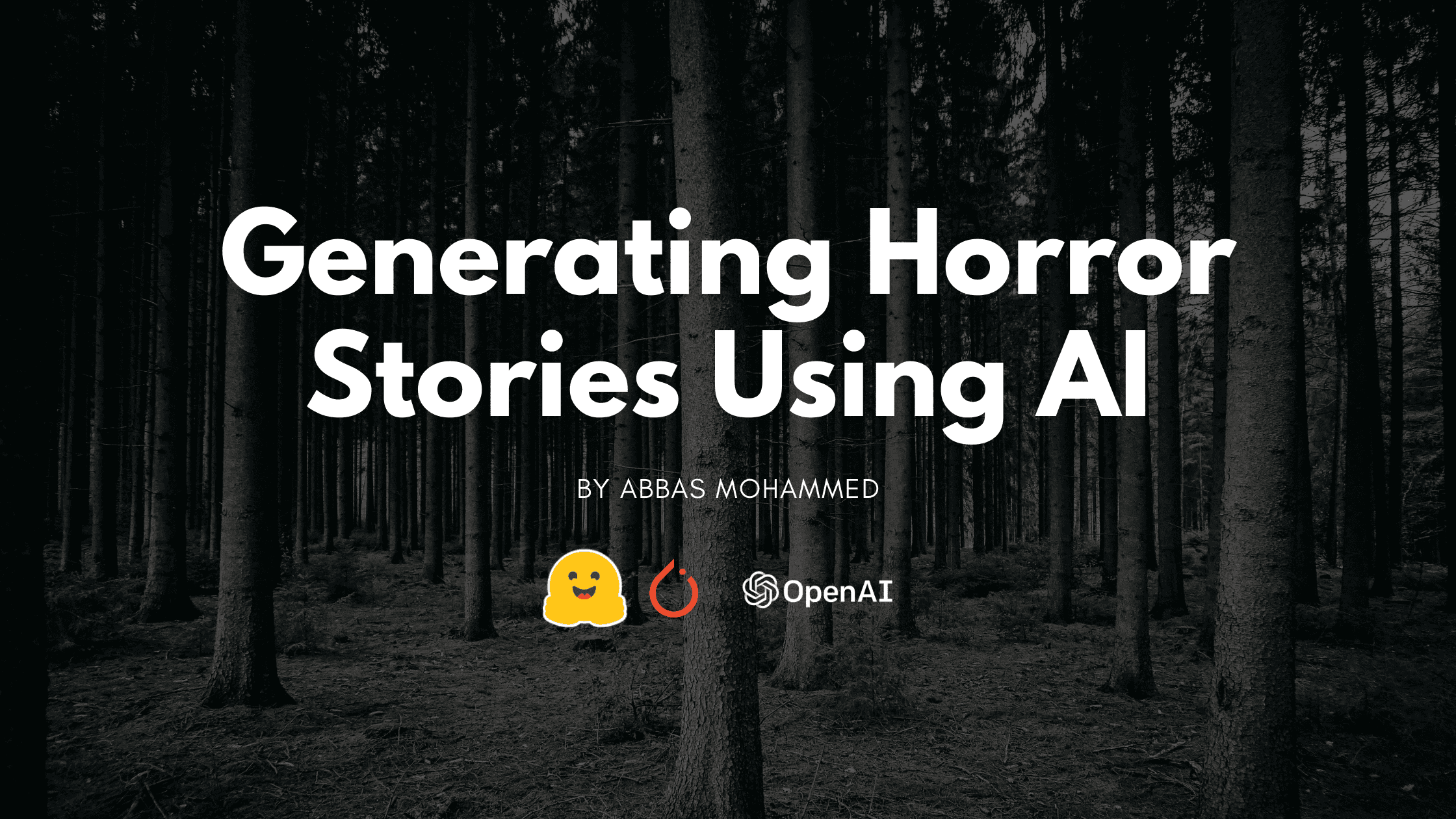 Generating Horror Stories Using AI