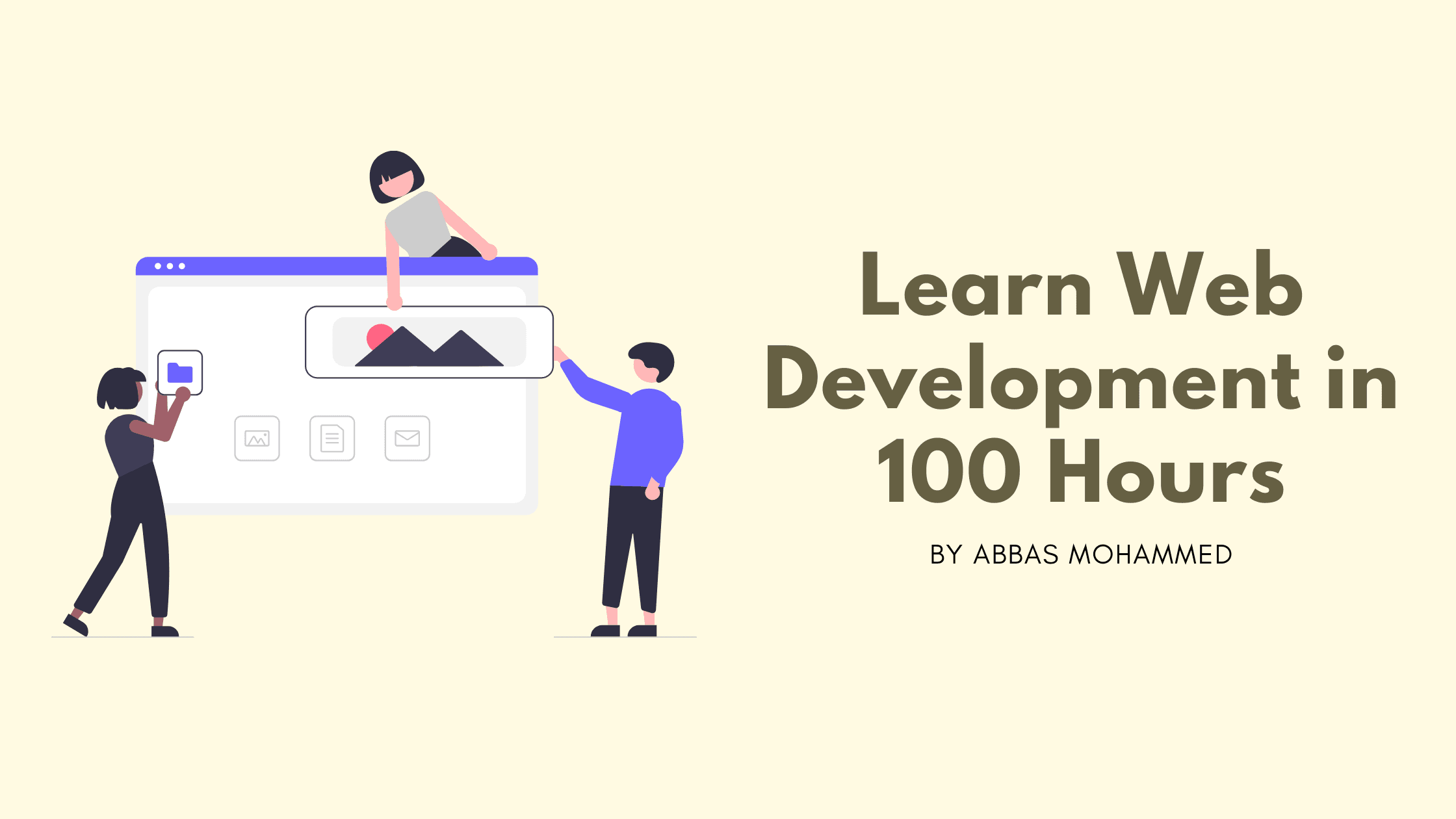 Learn Web Development in 100 Hours